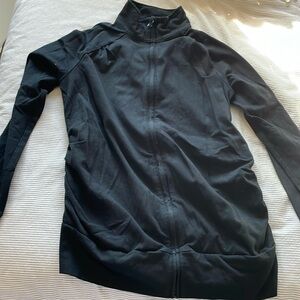 Maternity zip up sweatshirt- S